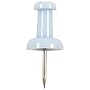 JAM Paper Push Pins, Baby Blue, 2 Packs of 100 (222419047A)~#|#~sp29738111_sc7