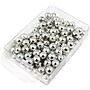 JAM Paper Colored Map Tacks, Silver, 2 Packs of 100 (22432214A)~#|#~sp29738117_sc7