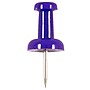 JAM Paper Push Pins, Purple, 2 Packs of 100 (222419053A)~#|#~sp29738120_sc7
