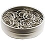 JAM Paper Circular Small Paper Clips, Silver, 2 Packs of 50 (321814885B)~#|#~sp29738132_sc7