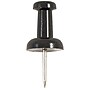 JAM Paper Push Pins, Black, 2 Packs of 100 (222419046A)~#|#~sp29738209_sc7