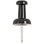 JAM Paper Push Pins, Black, 2 Packs of 100 (222419046A)~#|#~sp29738212_sc7