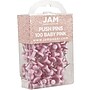 JAM Paper Push Pins, Baby Pink, 2 Packs of 100 (222419048A)~#|#~sp29738288_sc7