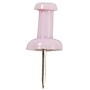 JAM Paper Push Pins, Baby Pink, 2 Packs of 100 (222419048A)~#|#~sp29738291_sc7