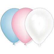 JAM Paper® Party Balloons, 12 Inch Latex Balloons, Pastel Assortment, 36/Pack (377834380A)