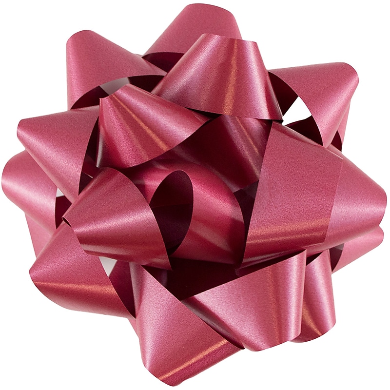 JAM Paper Gift Bows, Burgundy (166332511) image 1