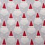 JAM Paper Christmas Wrapping Paper, 12 Sq. Ft, Snowflake Santa (165534549)~#|#~sp29739293_sc7