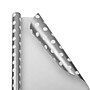 JAM Paper Wrapping Paper, 25 Sq. ft. x 30", Silver with White Polka Dots (165D25SI)~#|#~sp29739665_sc7