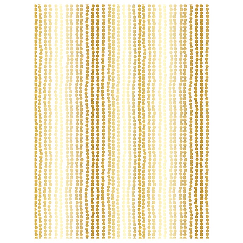 JAM Paper Design 20" x 30" Tissue Paper, Gold Dynamic Dots (375834417A) image 1