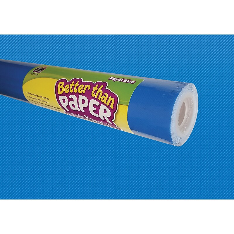 Teacher Created Resources Better Than Paper®Roll, 4' x 12', Royal Blue (TCR77370) image 1