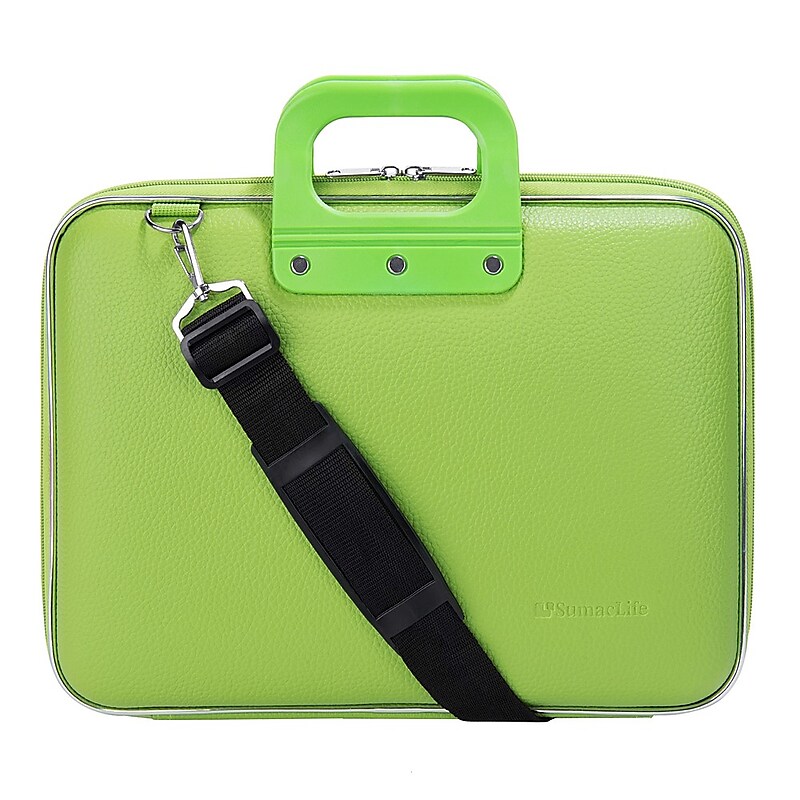 SumacLife 14" Laptop Case, Green (PT_NBKLEA561) image 1