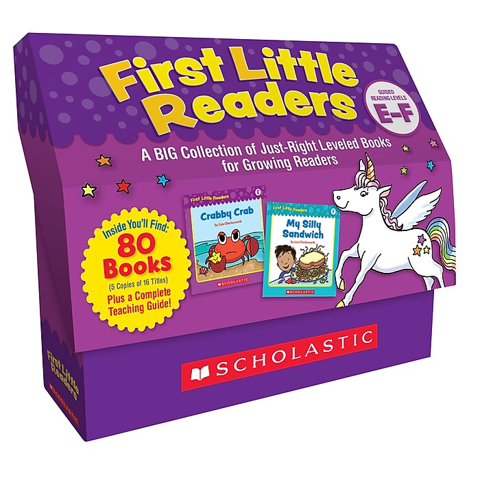 First Little Readers, Level E-F, Paperback, 80/Set (9781338256567