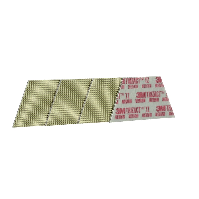 3M Trizact Diamond TZ Abrasive Floor Pad, Red, 16/Carton (86019) image 1