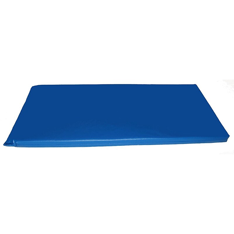 Peerless Plastics KinderMat Rainbow Designer Mat, 48" x 22", Nautical Blue (PZ-NTL232) image 1