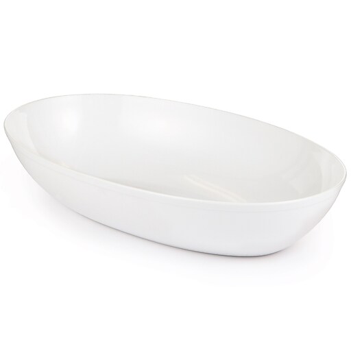 Creative Converting White Oval Bowl, 43 oz. (059272) at Staples