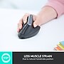 Logitech MX Vertical Wireless Ergonomic Optical Mouse, Graphite (910-005447)~#|#~sp30223802_sc7