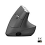 Logitech MX Vertical Wireless Ergonomic Optical Mouse, Graphite (910-005447)~#|#~sp30223851_sc7