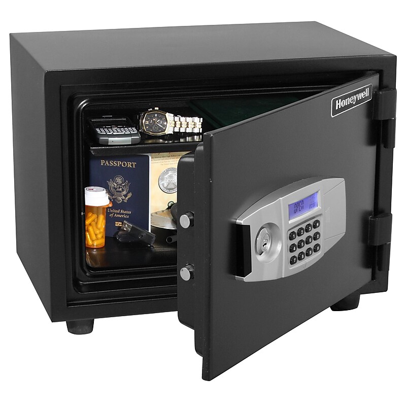 Honeywell Steel Fire/Waterproof Safe with Keypad Lock, 0.57 cu.ft. (2112) image 1