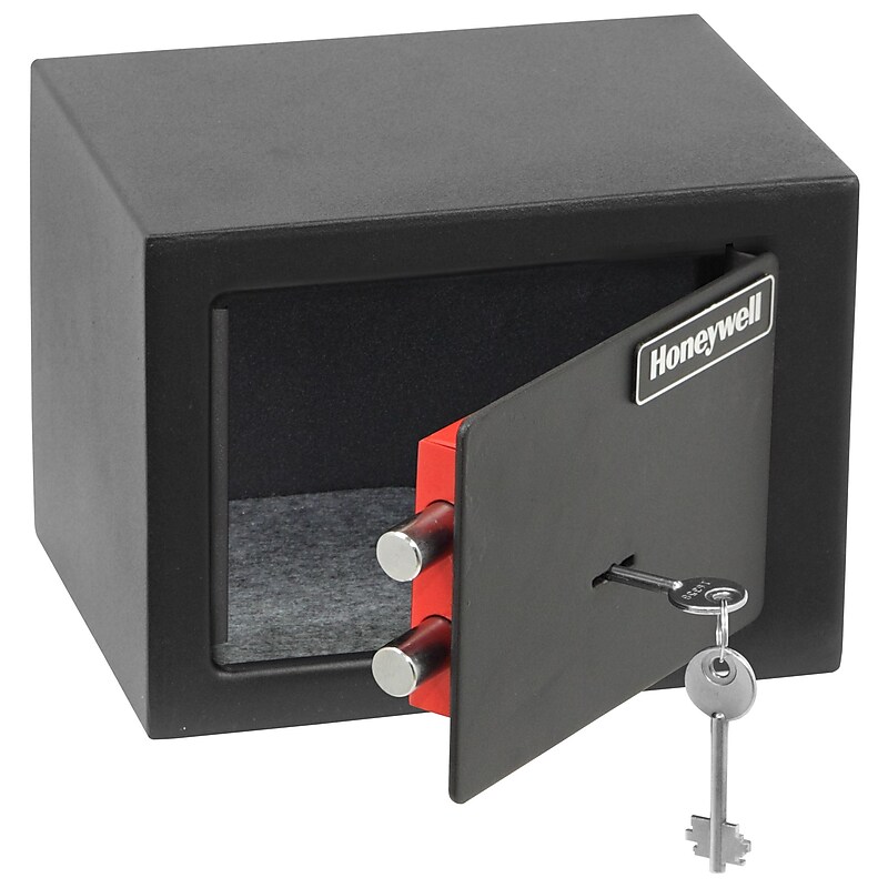 Honeywell 0.18 cu.ft. Key Lock Security Safe (5002) image 1