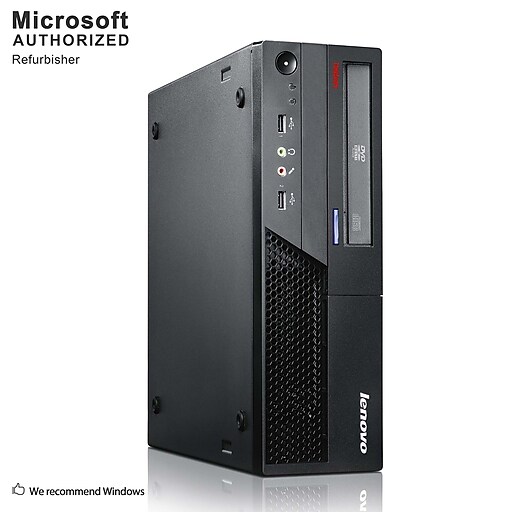 Shop Staples for Lenvov ThinkCentre M58 SFF Desktop Computer, Intel