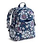 Vera Bradley Floral Burst/Navy Peony Fabric Laptop Compatible Backpack, Large (55599-24144)~#|#~sp309226948_sc7