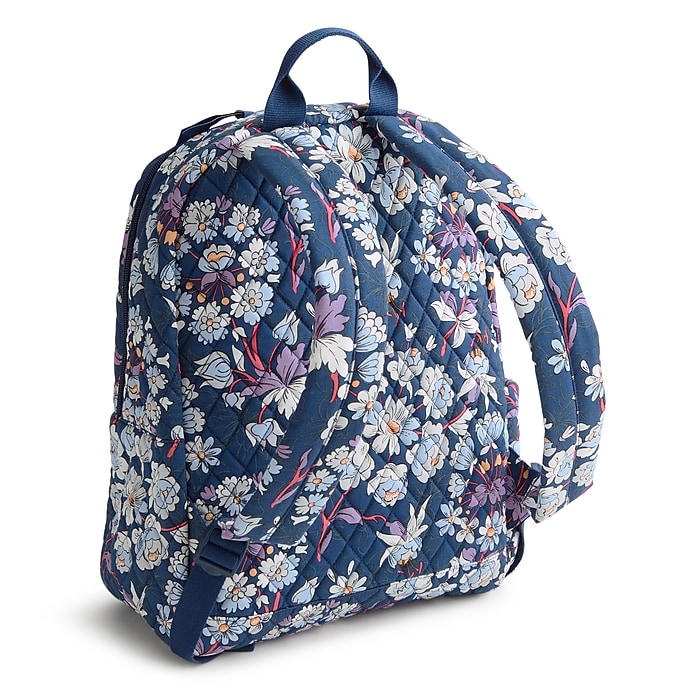 Vera Bradley Floral Burst/Navy Peony Fabric Laptop Compatible