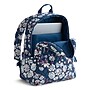 Vera Bradley Floral Burst/Navy Peony Fabric Laptop Compatible Backpack, Large (55599-24144)~#|#~sp309226950_sc7