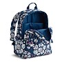 Vera Bradley Floral Burst/Navy Peony Fabric Laptop Compatible Backpack, Large (55599-24144)~#|#~sp309226951_sc7
