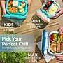 Bentgo Chill Leak-Proof Mini Lunch Box, 2-Compartments, Crisp Grays (BGCHLMN-CG)~#|#~sp309273230_sc7