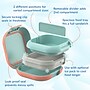 Bentgo Chill Leak-Proof Mini Lunch Box, 2-Compartments, Seaside Papaya (BGCHLMN-SSP)~#|#~sp309273265_sc7
