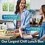 Bentgo Chill Max Lunch Box, 3-Compartments, Clay Green and Gray, 40 oz. (BGCHLXL-CL)~#|#~sp309273302_sc7