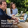 Bentgo Chill Max Lunch Box, 3-Compartments, Clay Green and Gray, 40 oz. (BGCHLXL-CL)~#|#~sp309273304_sc7