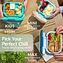 Bentgo Chill Max Lunch Box, 3-Compartments, Clay Green and Gray, 40 oz. (BGCHLXL-CL)~#|#~sp309273306_sc7