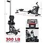 Sunny Health & Fitness Corezy Smart Magnetic Rowing Machine, Black (SF-RW523043)~#|#~sp309273954_sc7