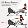 Sunny Health & Fitness MotionMax Magnetic Rowing Machine, Black (SF-RW522067)~#|#~sp309273962_sc7