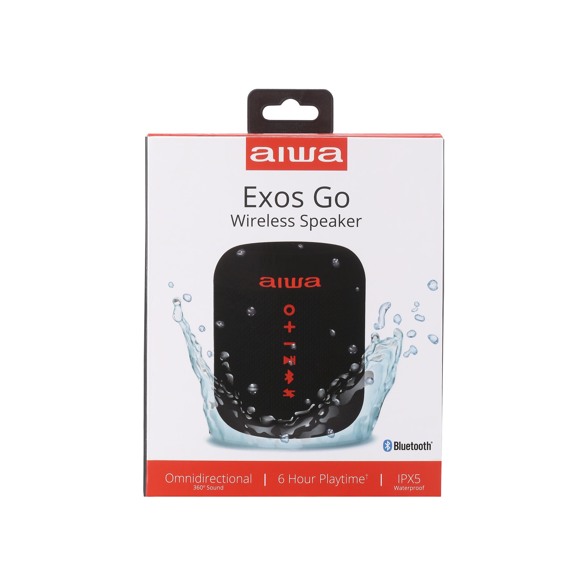Sakar Aiwa Exos Go Wireless Bluetooth Speaker, Waterproof, Black (AI6001) Simolary simolary.com 6