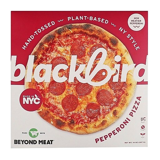 Blackbird Foods Plant-Based Pepperoni Pizza, 14 oz., 3/Pack (220
