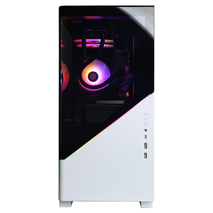 CyberPowerPC Gaming Desktop Computer, AMD Ryzen 7 9700F, GeForce