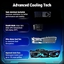 PNY GeForce RTX 5060 NVIDIA PCI EXPRESS 5.0 8GB GDDR7 Gaming Graphics Card, 2407MHz Core, 28Gbps, Black (VCG5060T8TFXXPB1-O)~#|#~sp309495447_sc7