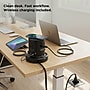 Uncaged Ergonomics Wireless Retractable 6' Power Strip Extension Cord, 4-Outlet, Black (WRPS-2-Black)~#|#~sp309495635_sc7