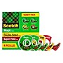 Scotch Tape Variety Pack With Dispensers, 1" Core, Transparent, 4 Rolls/Pack (4MIX-SR)~#|#~sp309625797_sc7