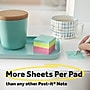 Post-it Cube Sticky Notes, 3" x 3", Sunburst Collection, 400 Sheets/Cube (2027-SUN)~#|#~sp309626204_sc7