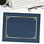 Geographics General Certificate Holders, Blue/Gold, 25/Carton (49519)~#|#~sp309628766_sc7