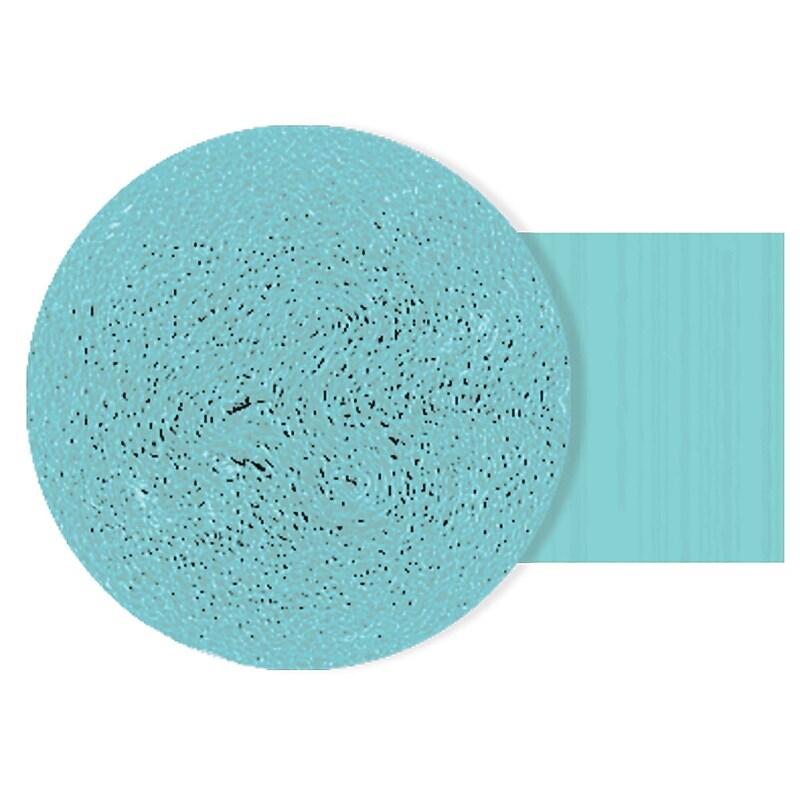 Party City Crepe Paper Streamer Roll, Robin Egg Blue (AM18202-121-PC) image 1