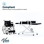Viva Comfort XRO Electric Height Adjustable Exam Table, 550 lbs. Capacity, Black (903-19-BLK-MK)~#|#~sp309629317_sc7