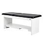 Viva Comfort Alto Two Section Backrest Adjustable Exam Table with Shelf, 400lbs. Capacity, Black (996-14-BLK-MK)~#|#~sp309629328_sc7