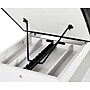 Viva Comfort Alto Two Section Backrest Adjustable Exam Table with Shelf, 400lbs. Capacity, Black (996-14-BLK-MK)~#|#~sp309629336_sc7