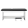 Viva Comfort Alto Adjustable Backrest Exam Table with Shelf & Step Stool, 400lbs. Capacity, Black (996-14-BLK-SS-MK)~#|#~sp309629339_sc7