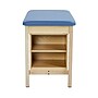 Viva Comfort Axis Physical Therapy Taping Table with End Shelf, 380 lbs. Capacity, Blue (ADIME923-01-BLU-ES)~#|#~sp309629391_sc7