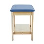 Viva Comfort Axis Physical Therapy Taping Table with Lower Shelf, 380 lbs. Capacity, Blue (ADIME923-01-BLU-LS)~#|#~sp309629405_sc7